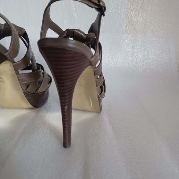 Bebe Brown High Heels 10M - Picture 7 of 15